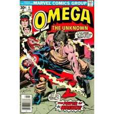 Omega the Unknown #6  - 1976 series Marvel comics Fine+ [n, picture