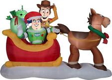 TOY STORY WITH SLEIGH AIRBLOWN  96 x 32 x 13 inches 086786375983 picture