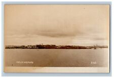c1920's Sea View Of Helsingfors Finland RPPC Photo Unposted Vintage Postcard picture