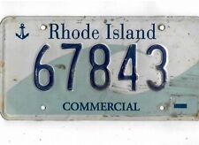 RHODE ISLAND license plate 