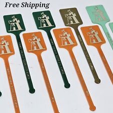 Lot of 15 Vintage Tower Isle Hotel Jamaica Bar Drink Stirrer Tiki Bamboo Room  picture