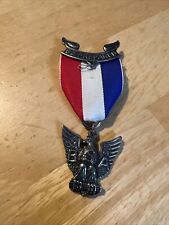 VINTAGE EAGLE SCOUT BOY SCOUTS RANK MEDAL BSA PIN AWARD BADGE picture