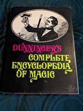 Dunninger's Complete Encyclopedia of Magic Joseph Dunninger Hardcover Book EUC picture