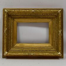 Ca. 1850-1900 Old wooden frame Original condition Internal: 10,8x7,6 in picture