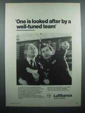 1978 Lufthansa Airlines Ad - A Well-Tuned Team picture