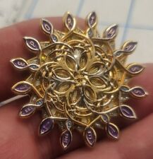 VTG Lapel Pinback Hat Pin Gold Tone Spinner #76 Of 100 Limited Edition Pin picture