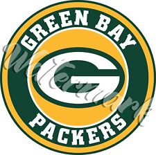 Green Bay Packers Circle Logo Sticker / Vinyl Decal 10 sizes picture