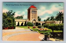 San Francisco CA-California, The De Young Museum, Antique, Vintage Postcard picture