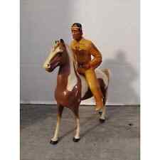 Hartland Plastics Tonto & Scout Horse and Rider Set 1950s picture