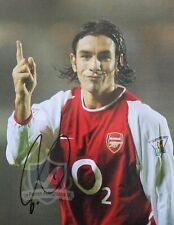 Robert Pires ARSENAL Signed 10x8 Photo OnlineCOA AFTAL picture