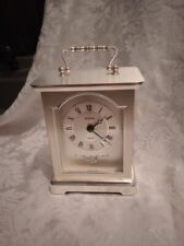 Vintage Bulova Quartz Table Carriage Clock made in Germany B2863 picture