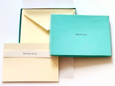 Tiffany&Co. Letter set gift envelope message card Novelty unused damage picture