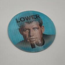 1968 Anti Robert F Kennedy Bobby RFK Flasher Varivue Campaign Reflector Sticker picture