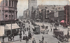 Market Street San Francisco California UDB c1905 Postcard picture