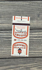 Vintage Freddie’s Steakhouse Matchbook Cover Advertisement Steak And Seafood picture