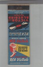 Matchbook Cover - RCA Victor Magic Brain RCA Victrola picture