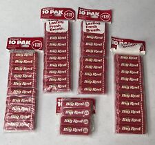4 Vintage 1980s-1990s Sealed Wrigley’s Big Red Chewing Gum Multi-Packs 40+ Packs picture
