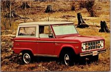Vintage 1970 FORD BRONCO Truck Advertising Postcard MEYER MOTORS Concordia MO picture