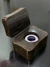 Inkwell stone antique USSR heavy picture