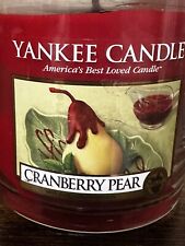 Yankee Candle Cranberry Pear - Retired Scent / Rare~GREAT Fragrance  7 Oz Jar picture
