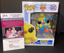 Keegan-Michael Key Toy Story 4 Ducky Autographed Signed Funko Pop 531 JSA 2 picture