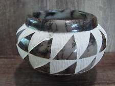 Navajo Indian Horse Hair Pottery by T Vail picture