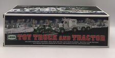 2013 HESS TOY TRUCK AND TRACTOR - MINT IN BOX~NEVER REMOVED~COLLECTORS EDITION picture