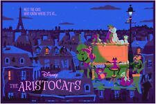 The Aristocats Variant Art Print - David Merveille - Mondo picture