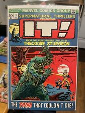 Supernatural Thrillers #1 Featuring IT Marvel Comics 1972 picture