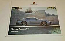 AWESOME 2019 The New Porsche 911 Promotional Dealer Book Timeless Machine Sales picture