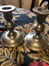 woodbury pewter candlesticks picture