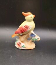 Vtg Occupied Japan Ceramic Yellow Bird Figurine picture
