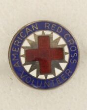 Red Cross: Volunteer Services, Production lapel pin - WWII era Sterling picture