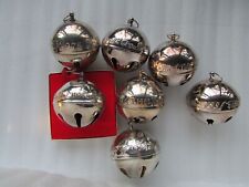 Wallace Silversmiths Annual Silver Jingle Sleigh Bells 1975- 1994  CHOICE picture