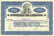 Standard Oil Co. - Dated 1920's Kentucky Oil Stock Certificate - Has Become Extr picture
