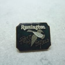 Remington First In The Field LAPEL / HAT PIN BRAND NEW GUARANTEED FOR LIFE picture