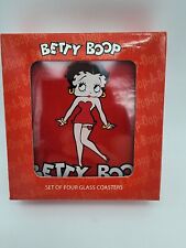 Betty Boop Coasters Glass Set of 4 picture