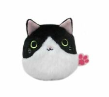 Sanei Neko Dango Black and White HACHI Cat Dumpling Beanbag Plush picture