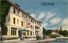 Vintage postcard, Bennett Hotel Coffee Shop, St. Augustine, Florida, Postcard picture