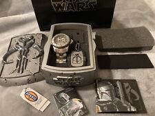 VERY RARE 2002 BEST Fossil Star Wars Watch, Limited Edition BOBA FETT 297/2000 picture