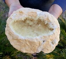 5.4 LB Superb Big 8 Inch Calcite Crystal Cluster in Limestone - Morocco picture