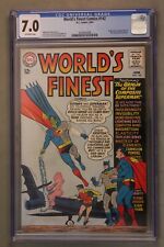 World's Finest Comics #142, D.C. Comics 6/64, CGC Graded at 7.0, Off-White Pages picture
