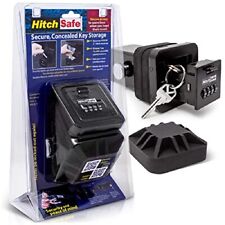 HitchSafe HS7000 Key Vault, Black | Hidden Storage Box For Car Trailer Hitch | I picture