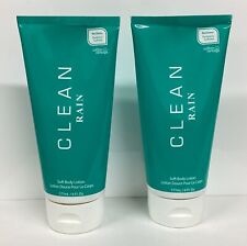 clean rain soft body lotion 6 oz new Lot Of 2 As Pictured picture