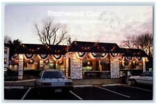 1990 Thornwood Coach Restaurant Cars Thornwood New York NY Vintage Postcard picture