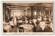 c1940's Haddon Hall Dining Room Interior Atlantic City New Jersey NJ Postcard picture
