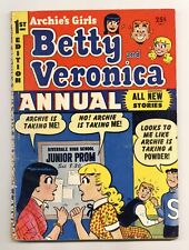 Archie's Girls Betty and Veronica Annual #1 GD 2.0 1953 picture