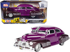 1948 Chevrolet Aerosedan Fleetside Lowrider Purple Metallic and Dark Purple picture