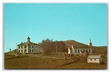Church and School Bodega CA California UNP Chrome Postcard O19 picture