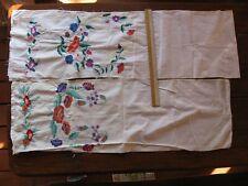 Antique UKRAINIAN RUSHNYK RUSHNIK UKRAINE Chigirin Hand Embroidery Towel,2 piece picture